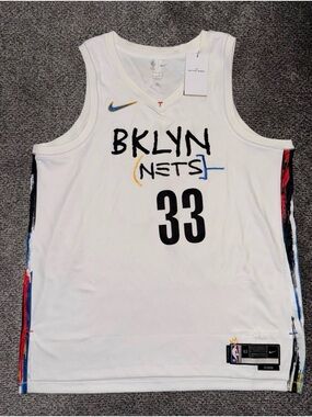 Nike Brooklyn Nets Nic Claxton City Edition Swingman Jersey
